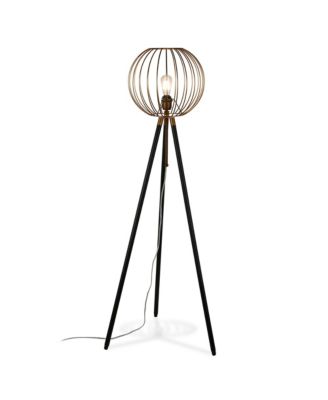 Hudson & Canal - Paramon Floor Lamp In Antique Brass