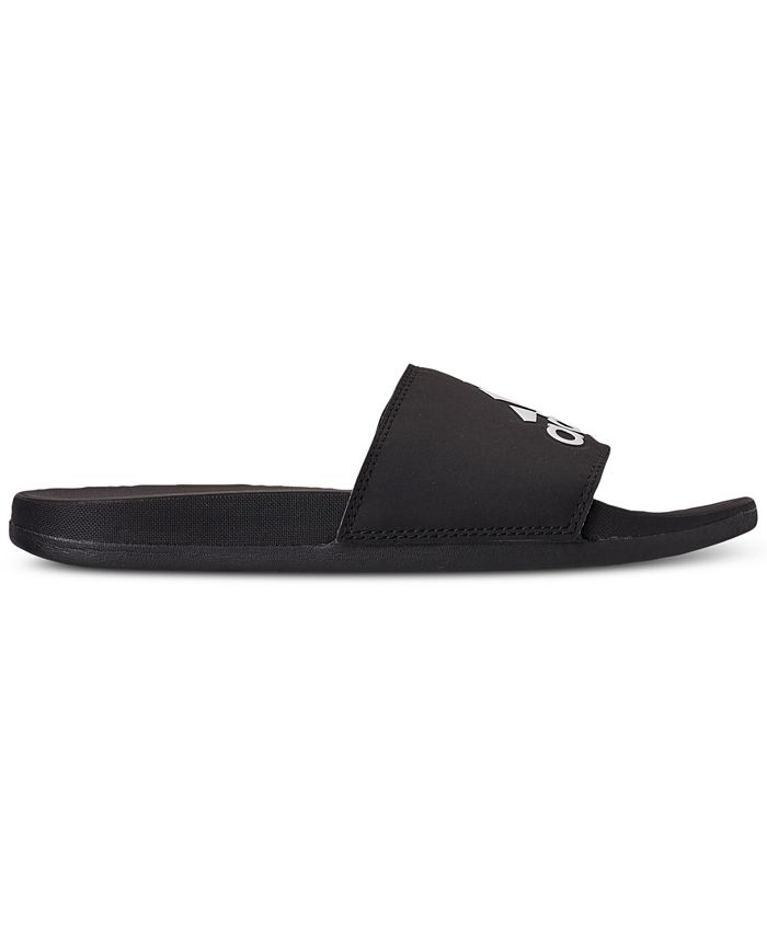 adidas Men's Adilette Cloudfoam Slide Sandals from Finish Line - Macy's