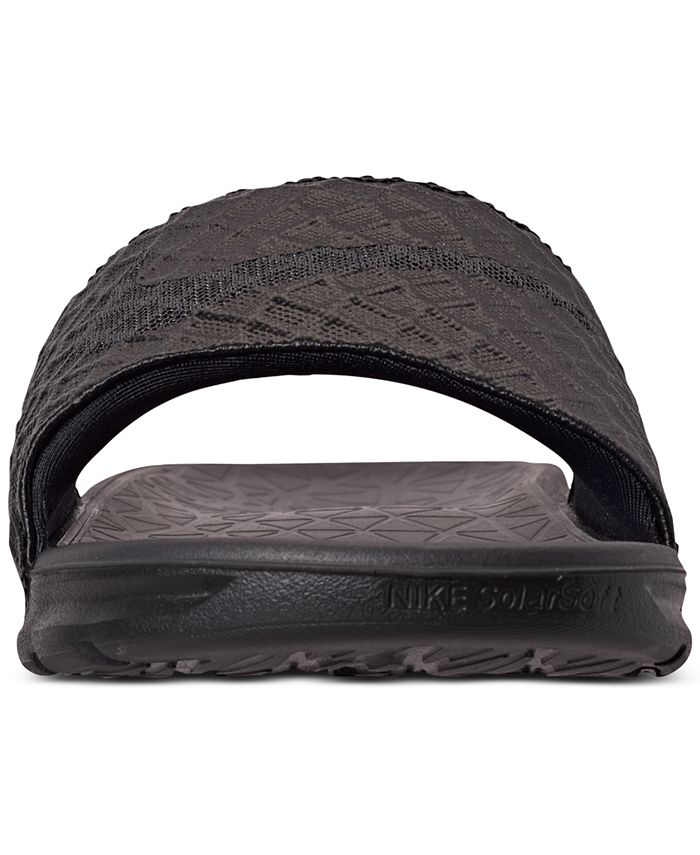 nike men's benassi solarsoft slide 2 sandals