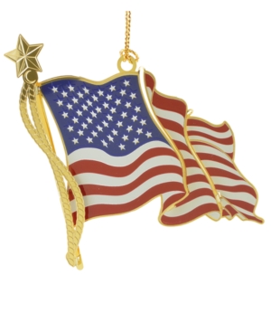 ChemArt American Flag Ornament