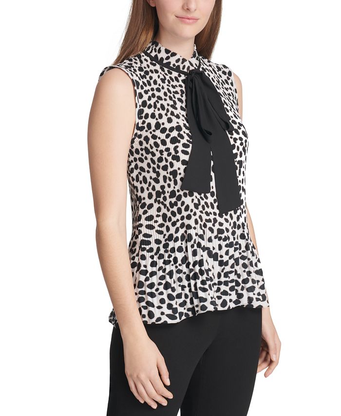 Macys leopard tops best sale