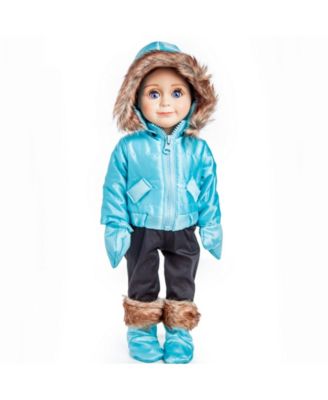 The Queen's Treasures 18" Ski Wear Doll Clothes Outfit - 6 Piece