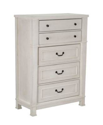 Standard Furniture - Chesapeake Bay 5-Drawer Chest, Vintage White