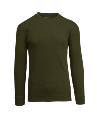 Men's Waffle Knit Thermal Shirt