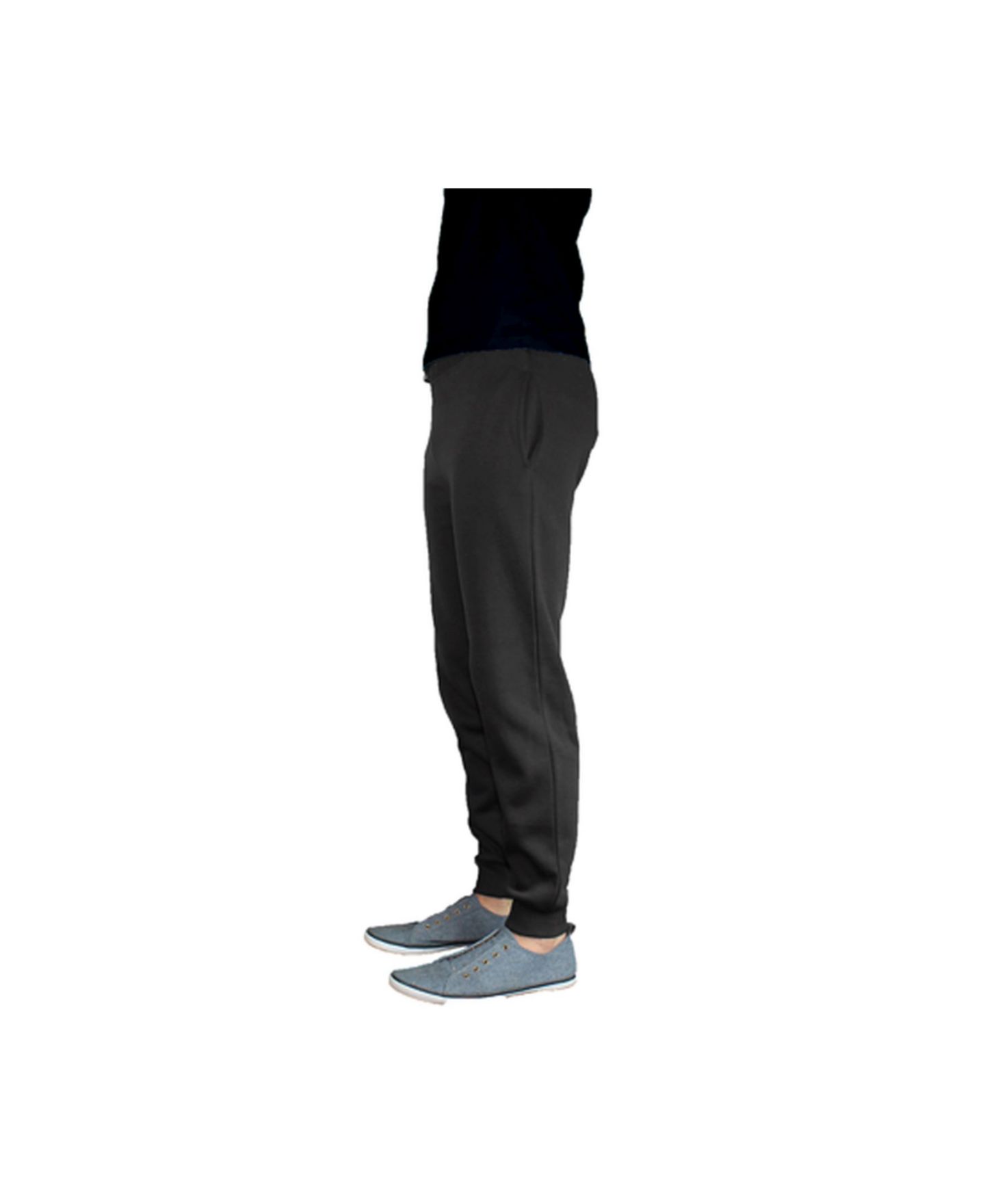 Мужские брюки Galaxy By Harvic Slim Fit Jogger, цвет: Чёрный — фото 2