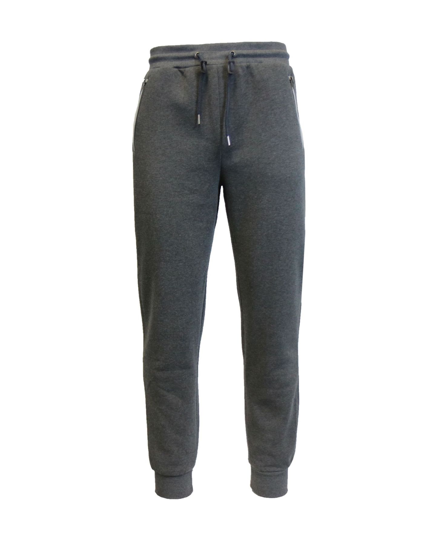 Мужские брюки Galaxy By Harvic Slim Fit Jogger Pants with Zipper Pockets, цвет: Чёрный — фото 17
