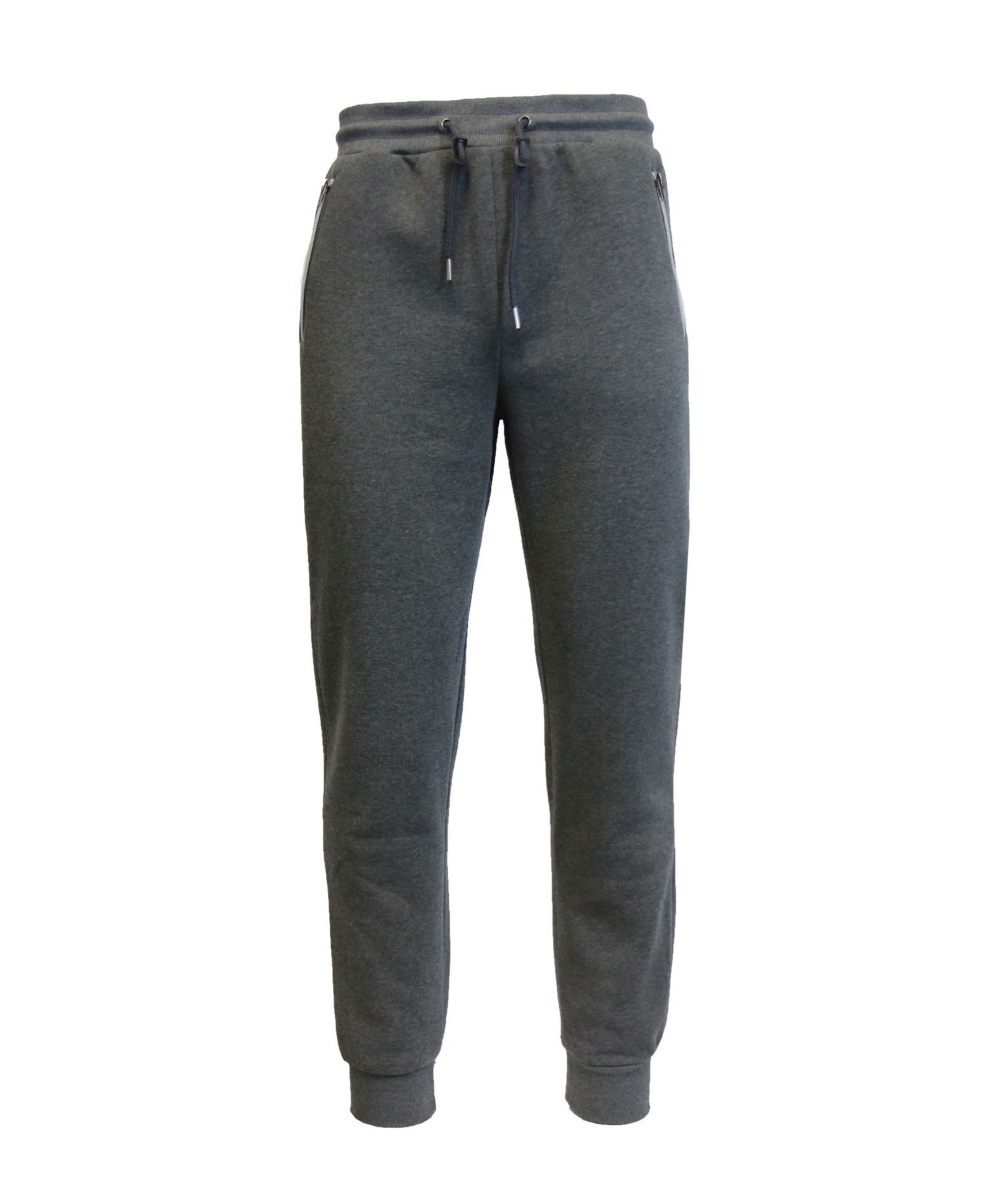Men's Slim Fit Jogger Pants with Zipper Pockets