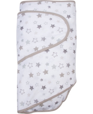 Miracle Baby Boys And Girls Blanket In Grey Stars