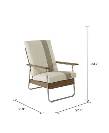 Lila patio chair with discount cushions