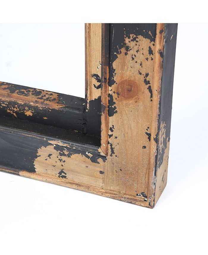 Luxen Home Wood Arched Window Wall Decor Macy's