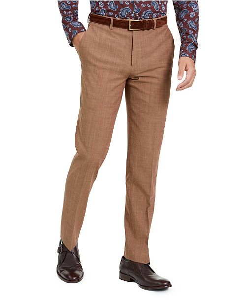 Bar Iii Men S Slim Fit Active Stretch Performance Gold Suit Separate