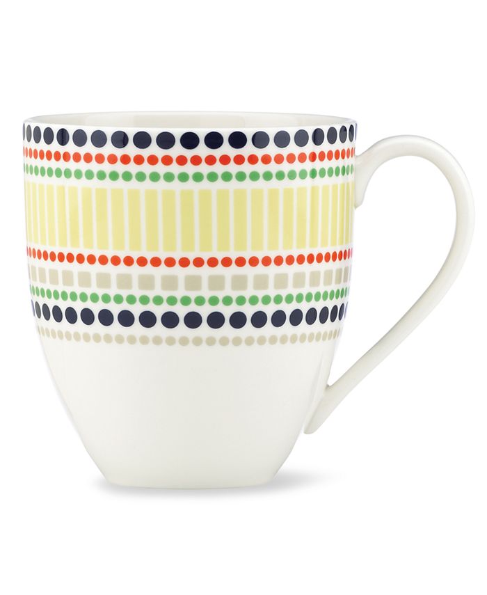 kate spade new york Dinnerware Hopscotch Drive Dotted Mug Macy s