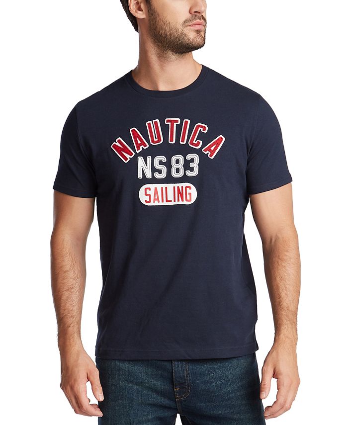 Nautica Men's Sailing Logo Graphic T-Shirt - Macy's