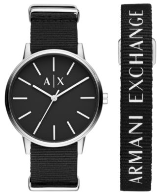 armani exchange watch set