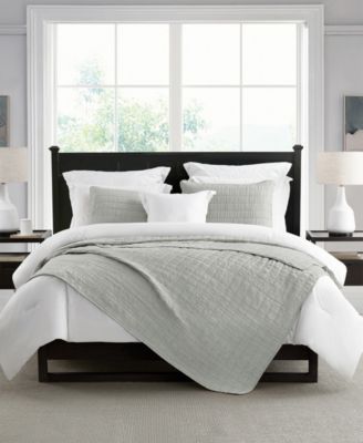 Cathay Home Inc. Enzyme Washed Crinkle Quilt Set, King/California King