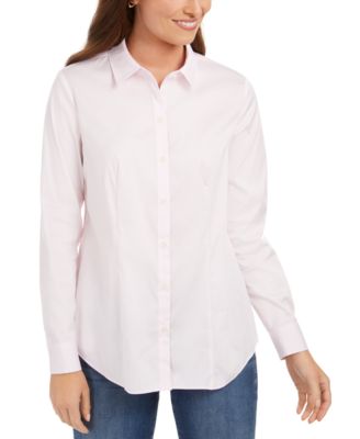Charter Club - Classic Button-Front Shirt