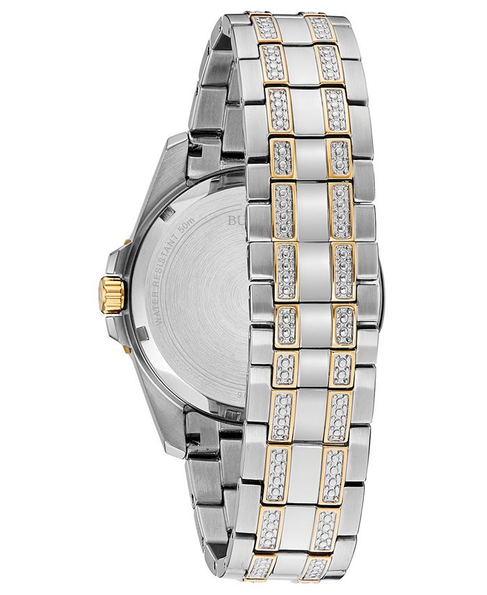 Bulova - Men's Two-Tone Stainless Steel Bracelet Watch 42mm