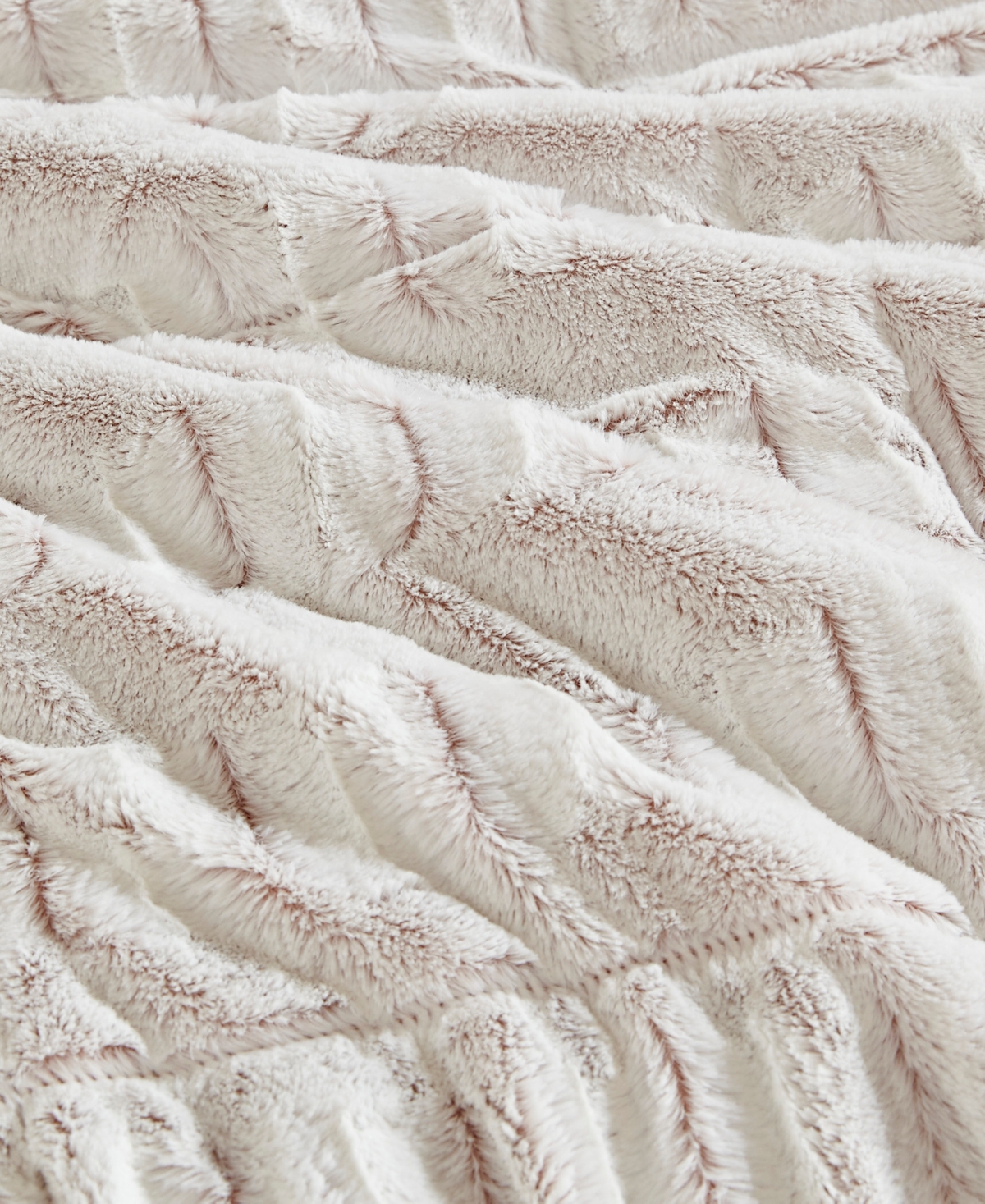 Madison Park Gia Faux-Fur 2-Pc. Comforter Set, Twin/Twin Xl