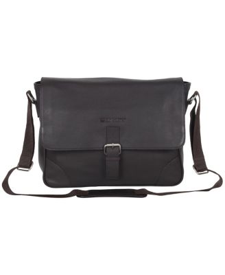 ben sherman canvas messenger bag