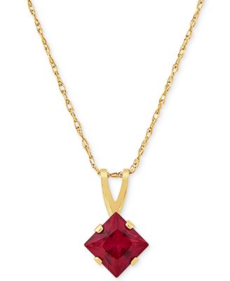 macys ruby pendant