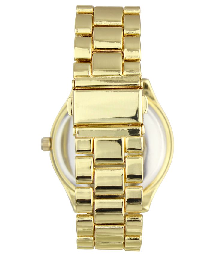 I.N.C. International Concepts Women's Gold-Tone Bracelet Watch 42mm ...