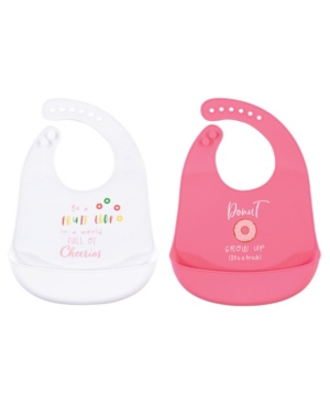Hudson Baby 2-pack Silicone Bibs With Pocket