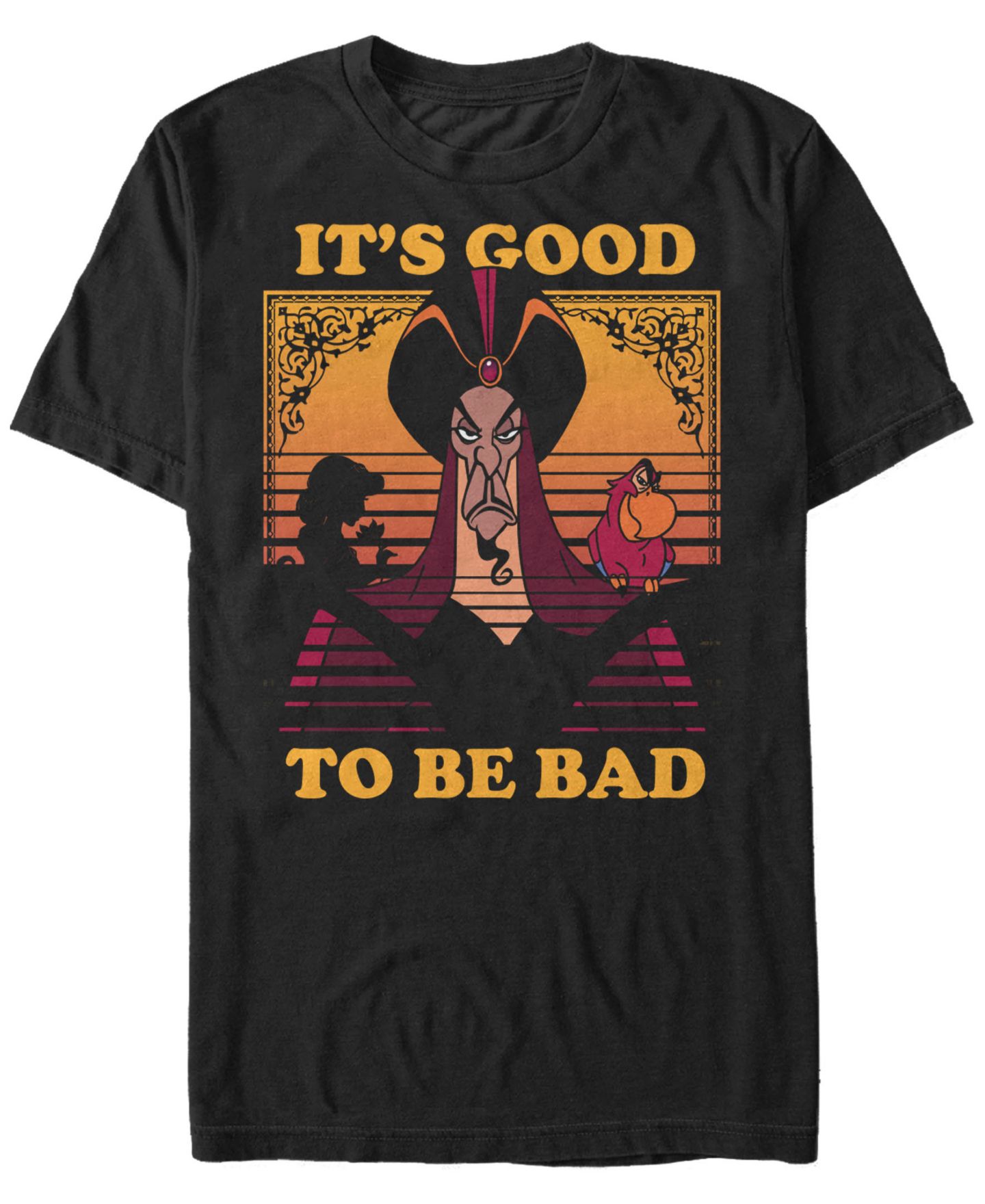 Мужская футболка Fifth Sun Disney Aladdin Jafar Good To Be Bad Short Sleeve, цвет: Чёрный — фото 1