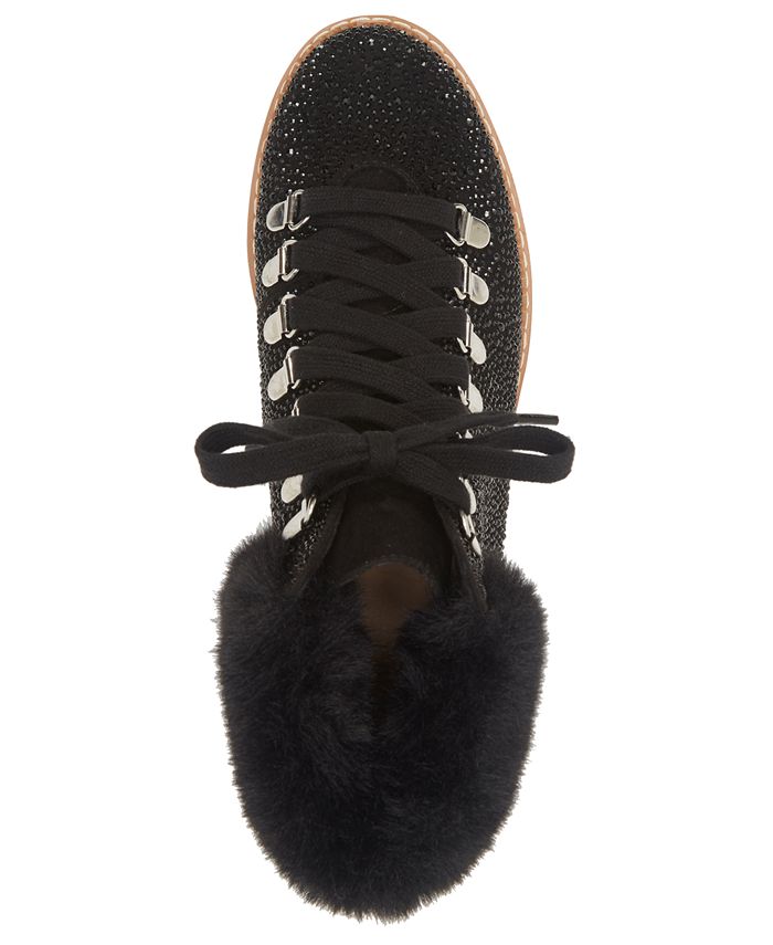 inc women's pravale lace up hiker bling