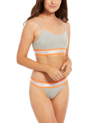 calvin klein neon orange