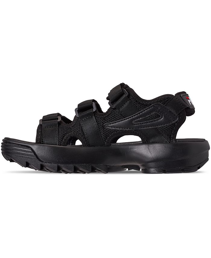 Fila Men's Disruptor Athletic Sandals from Finish Line & Reviews ...