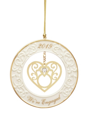 UPC 882864829160 product image for Lenox 2019 Were Engaged! Ornament | upcitemdb.com