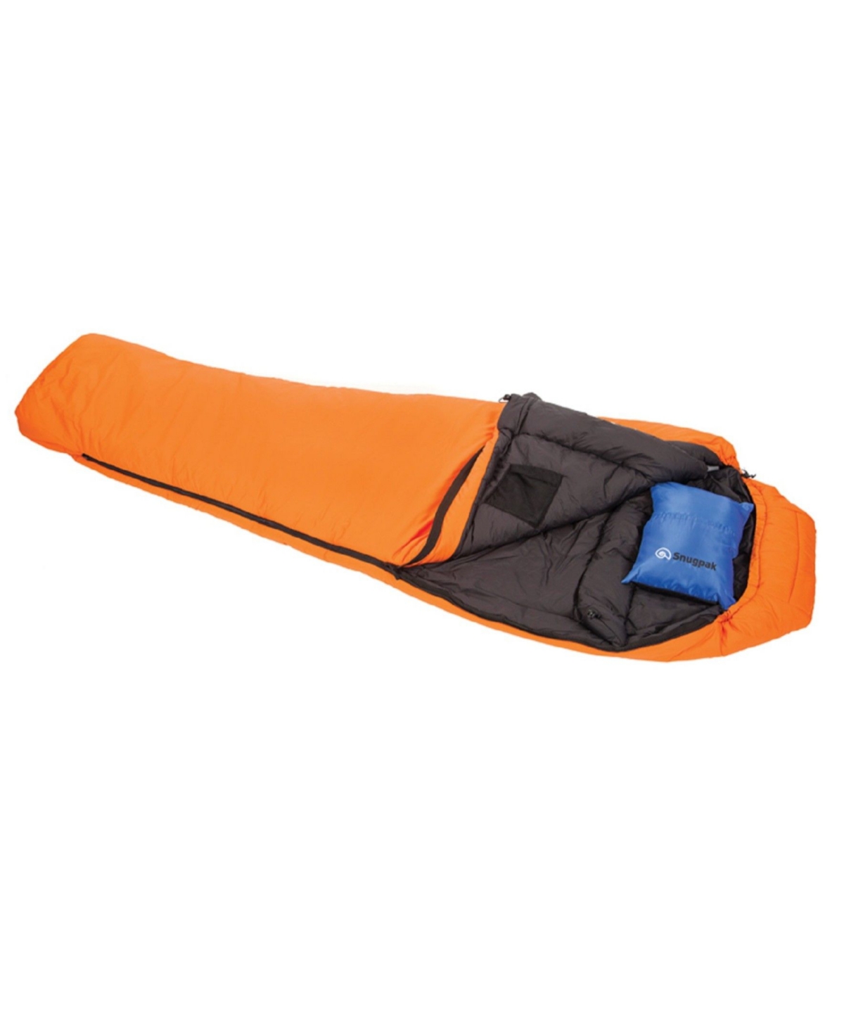 Sportsman's Supply Snugpak Softie 15 Intrepid Sleeping Bag Right Hand Zip In Orange