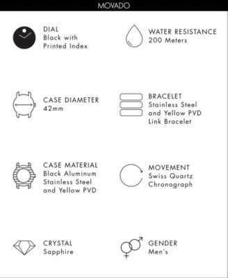 Men's Swiss Chronograph Series 800 Two-Tone PVD Stainless Steel Bracelet Diver Watch 42mm 