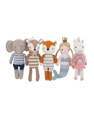 Cuddle Me Knitted Plush Toy Collection - Macy's