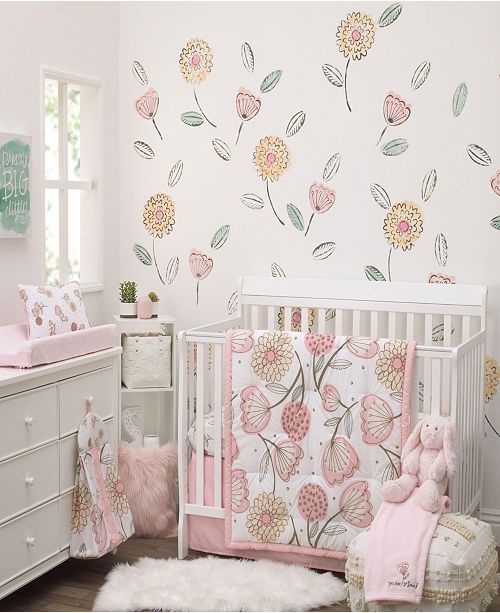 Nojo Beautiful Floral 10 Piece Crib Bedding Set Reviews