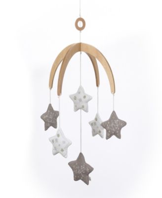 ED Ellen Degeneres - Starry Night Nursery Ceiling Mobile with Stars Embroidery