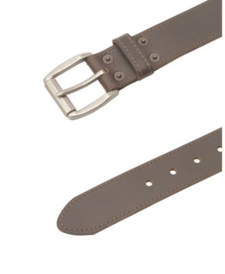 Distressed Leather Men's Jean Belt