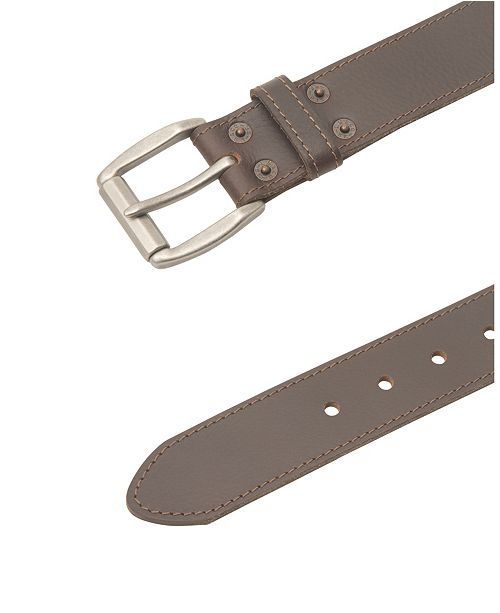 Levi's Distressed Leather Men's Jean Belt & Reviews - All Accessories ...