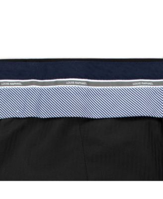 Louis Raphael Comfort Stretch Solid Skinny Fit Flat Front Dress Pant