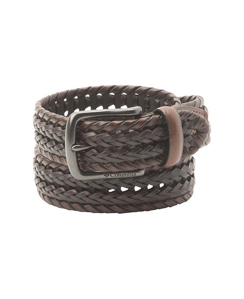 Columbia Two-Tone Braided Belt & Reviews - All Accessories - Men - Macy's