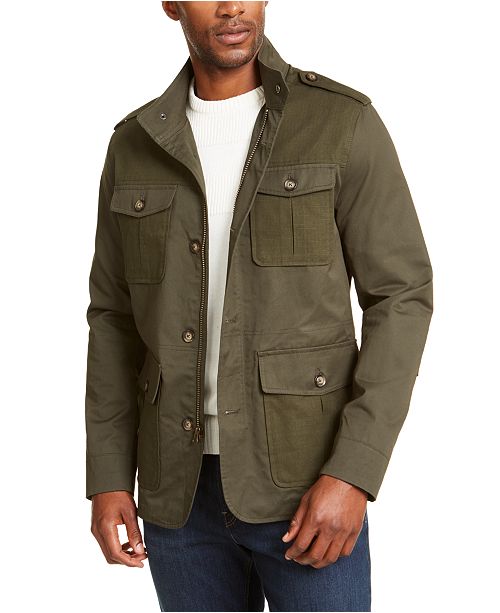 Club Room Men S Utility Jacket Created For Macy S Reviews