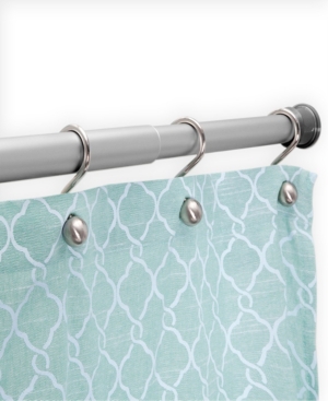 Kenney Twist Fit No Tools Rust-Proof Aluminum Shower Curtain Rod 42-72
