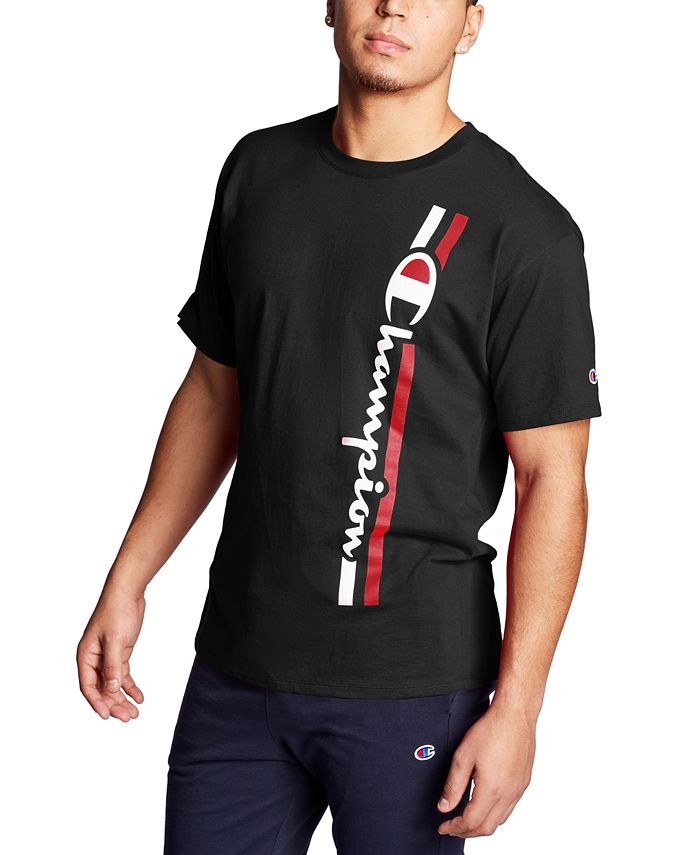Champion vertical logo shirt outlet