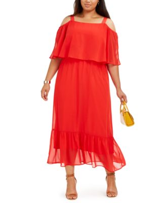macys plus maxi dresses