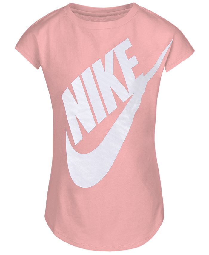 Nike Toddler Girls Logo-Print T-Shirt - Macy's