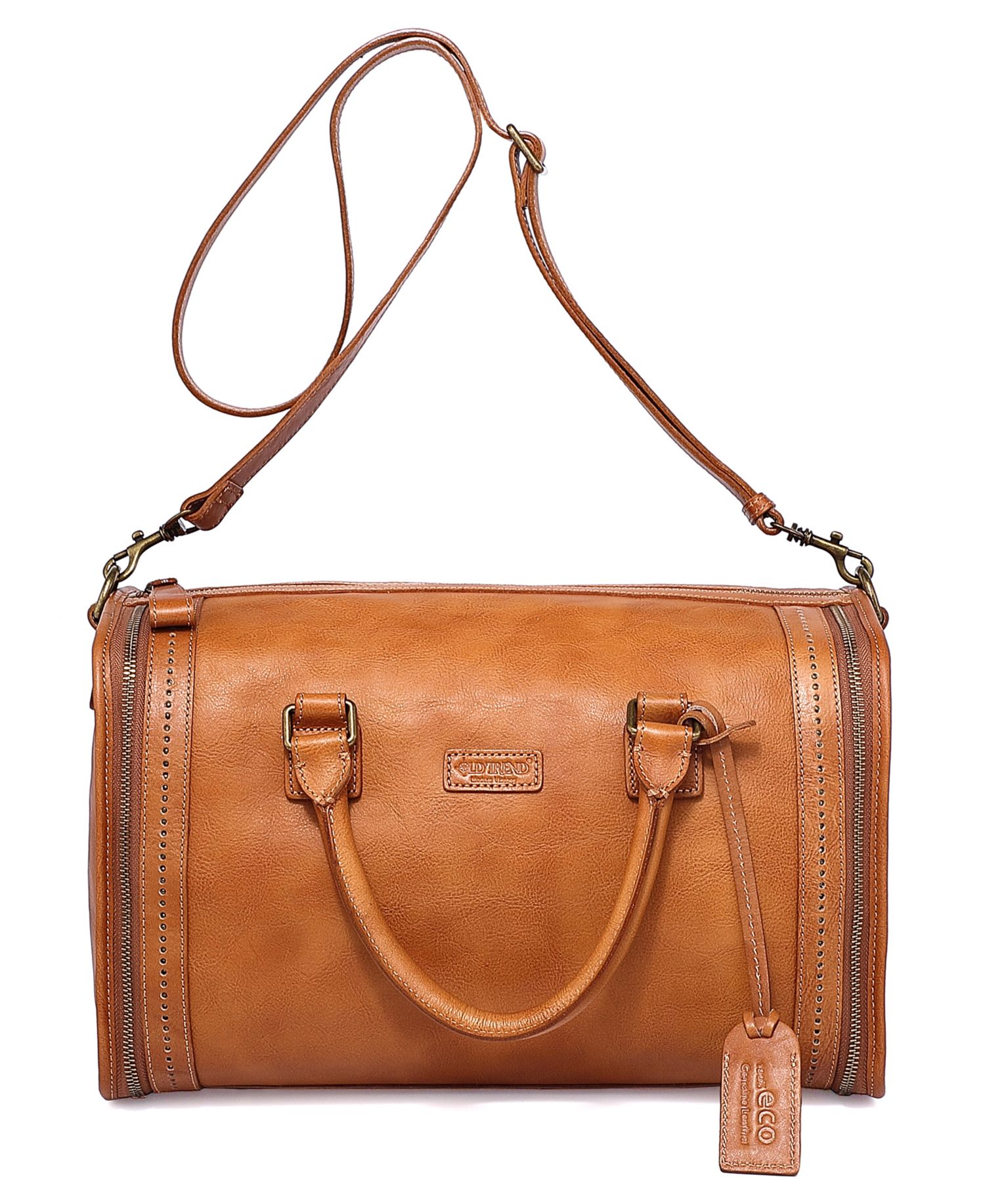 Women's Genuine Leather Cambria Satchel Bag