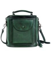 Old Trend Genuine Leather Halibut Crossbody - Black