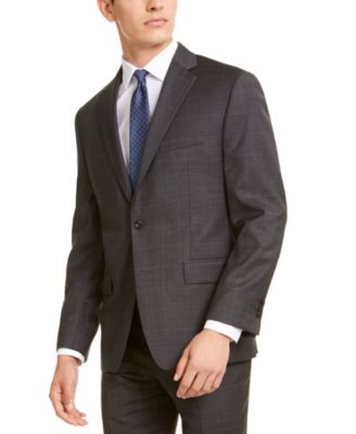 michael kors windowpane suit