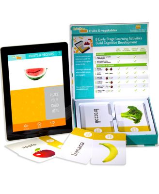 Stages Learning Materials Link4fun Fruits Vegetables Interactive Flashcard Set With Free iPad App