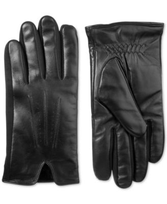 leather gloves macys